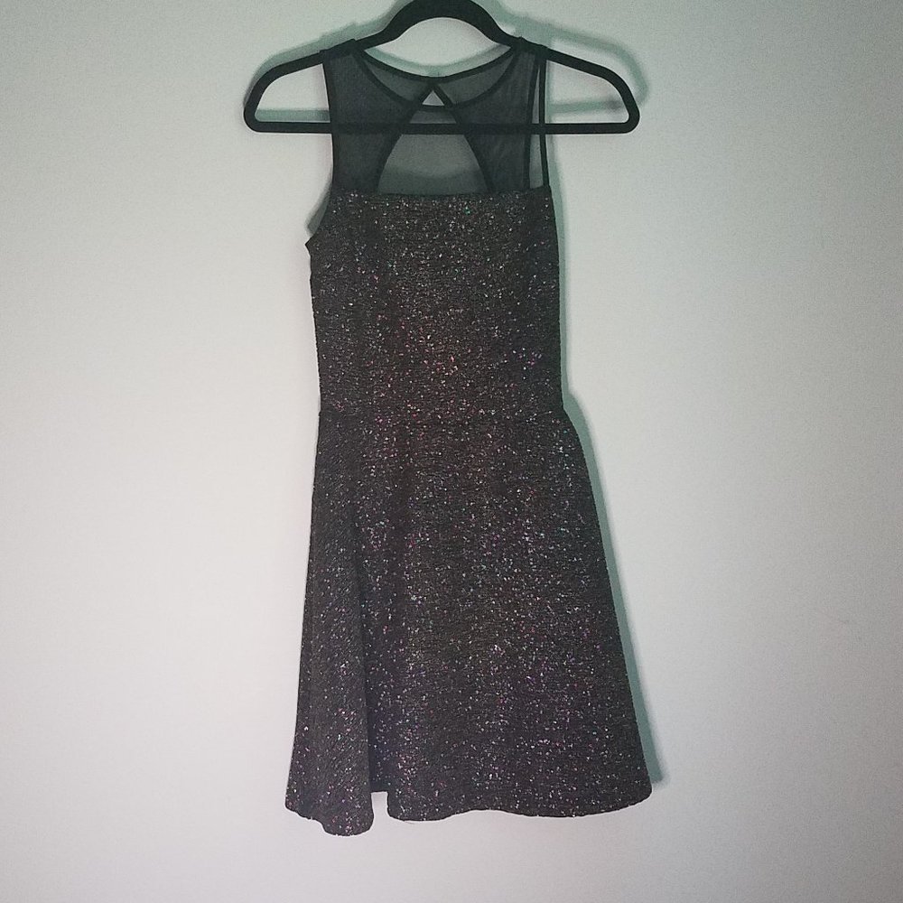 Love..Ady Gold Sparkle and Black Dress- X-Small